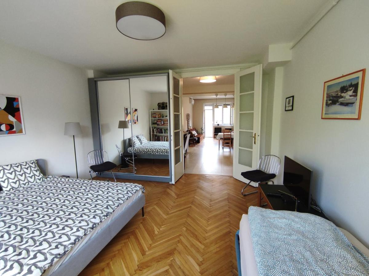 בודפשט Park View, Close To River, Ac, Bauhaus Vibe, 2 Balconies מראה חיצוני תמונה